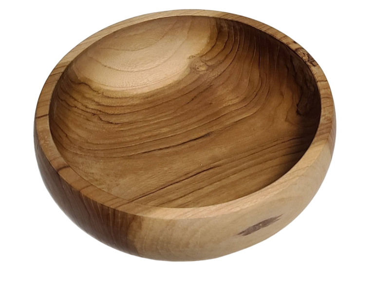 Teak wood bowl