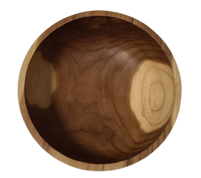 Salad bowl (1 piece) Teak wood - Image 3