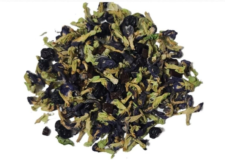 Vanilla blue tisane