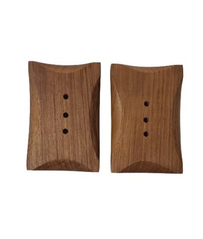 Handcrafted soap dish (1 piece) teak wood - Image 4